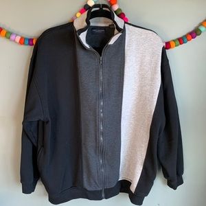 VTG Sage Harbor zip up sweatshirt jacket